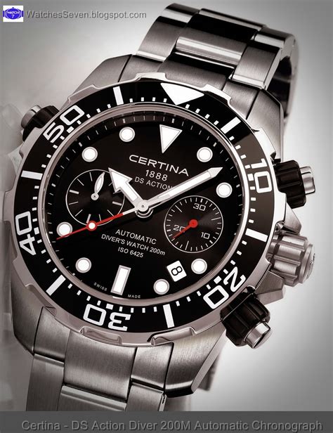 Watches 7: Certina - DS Action Diver 200M Automatic Chronograph