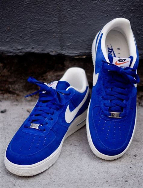 Nike Air Force 1-Suede-Royal Blue. Air Force Sneakers, Nike Air Force Sneaker, Sneakers Nike ...