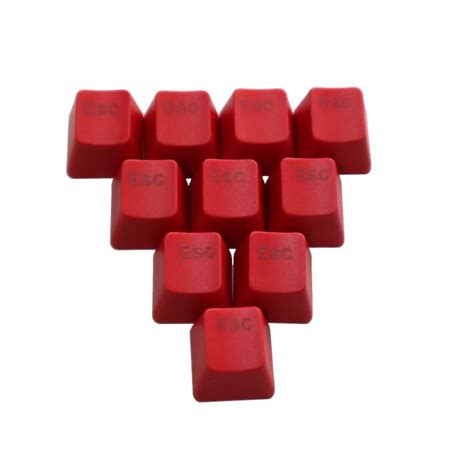 WINDLAND Red ESC Keycap OEM R4 Height PBT Mechanical Keyboard Cherry MX Switch Keycaps - Walmart.com