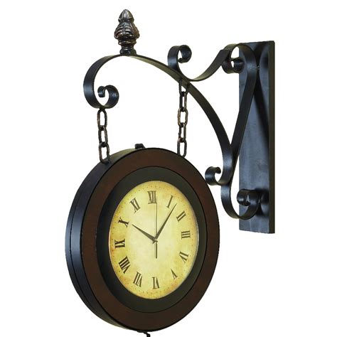 Train Station Wall Clock | Foter