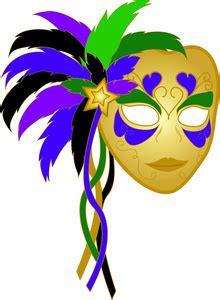 Mardi gras on mardi gras masks new orleans and mardi clipart 2 – Clipartix