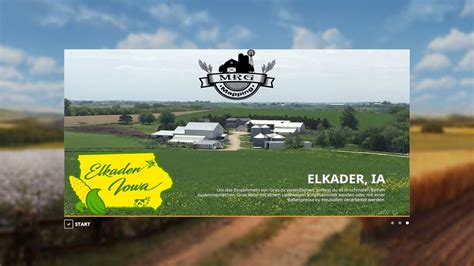 FS19 Elkader Iowa 4x Map Fly Thru - YouTube