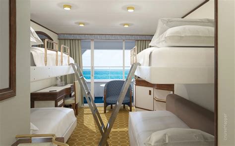 Pacific Explorer cabins and suites | CruiseMapper