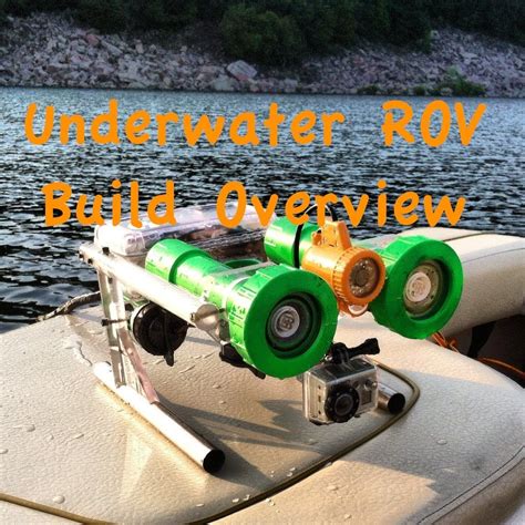 Underwater ROV Build Overview | Underwater, Diy drone, Underwater drone