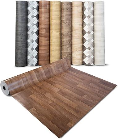 casa pura Wood Effect Vinyl - Flooring | PVC Decking Roll | Non-Slip Laminate Surface | Floor ...