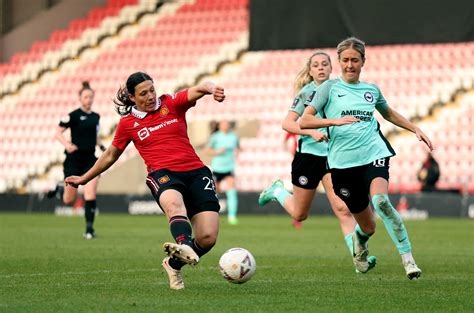 Manchester United beat Brighton to reach Women's FA Cup final | Reuters