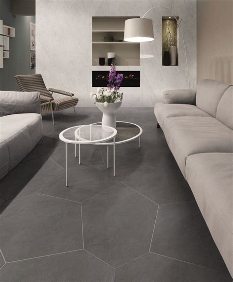 Beautiful ceramic tile polygons are a new flooring shape! #whytile ...