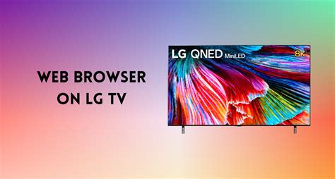 How to Use Web Browser on LG TV - Smart TV Tricks