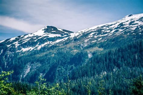 Beautiful Landscape in Alaska Mountains Stock Photo - Image of ...