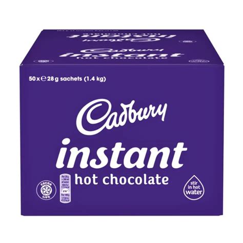 Cadbury Hot Chocolate Sachets (50 x 28g) - FreshGround