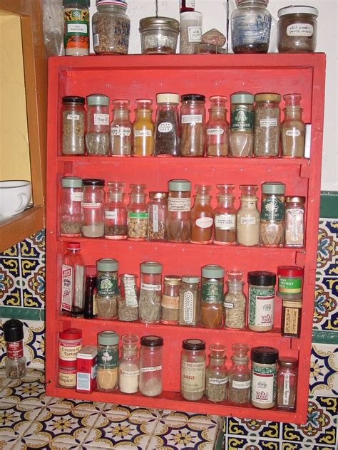 old-fashioned spice rack idea | Spice rack design, Spice rack, Spice storage