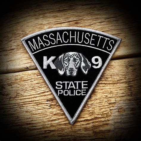 HOUND K9 - Mass State Police K9 Hound Patch- Authentic – GHOST PATCH