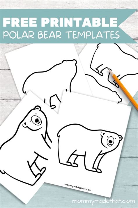 Polar Bear Templates