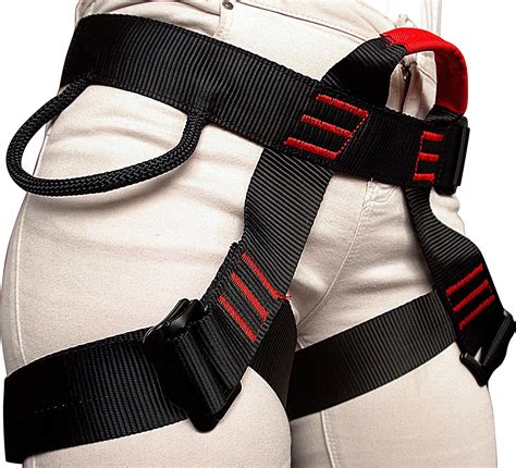 Rock Climbing Harness with Lanyard - ISOP USA