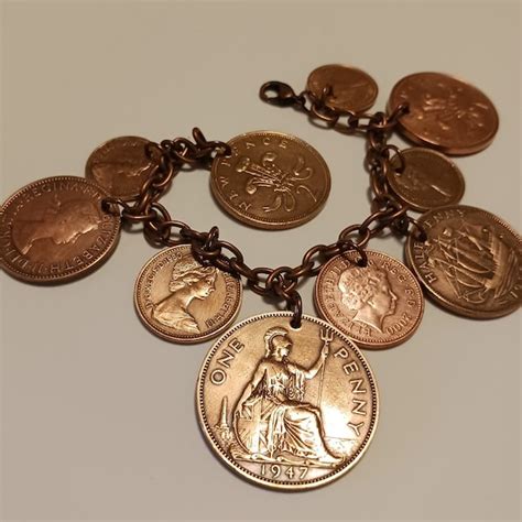 Coin Bracelet - Etsy