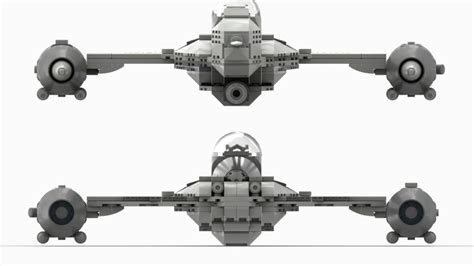 LEGO MOC Mandalorian N-1 Starfighter by enfurnoh | Rebrickable - Build ...