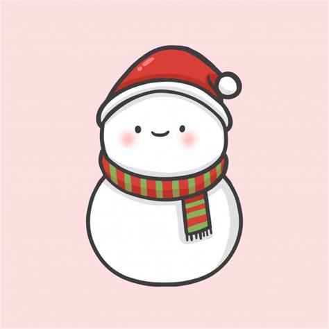 Cute Snowman Drawing at PaintingValley.com | Explore collection of Cute Snowman Drawing