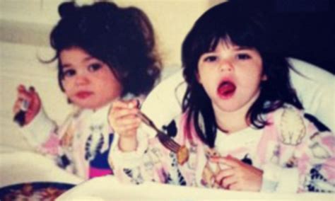 Kendall and Kylie Jenner show off adorable baby picture | Daily Mail Online