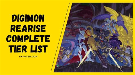 Create A Digimon Animemanga Tier List Tiermaker - vrogue.co