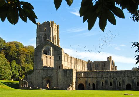 Abbey View - Fountains Abbey | Fountains Abbey, founded 1132… | Flickr