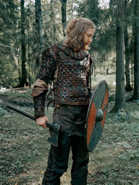 Vikings Cosplay Costume medieval armor leather armor viking | Etsy