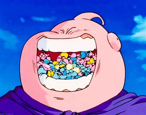 Dragon Ball Majin Buu Eating GIF | GIFDB.com