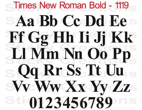 Custom Text Times New Roman Bold Font Customized Personalized Letters Name Windshield Decal ...