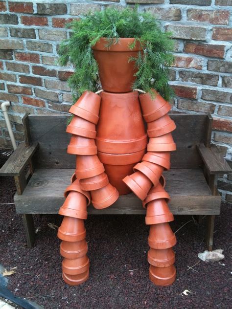 Fun Garden Projects Made With Clay Pots | Love The Garden