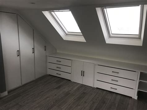 Fitted wardrobes and draws | Loft spaces, Fitted wardrobes, Fitted wardrobes bedroom