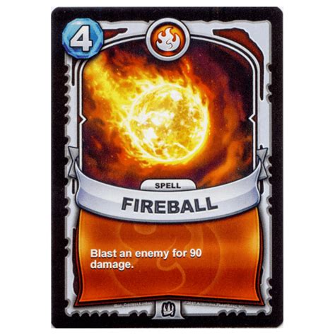 Fireball (Spell) - Skylanders Character List