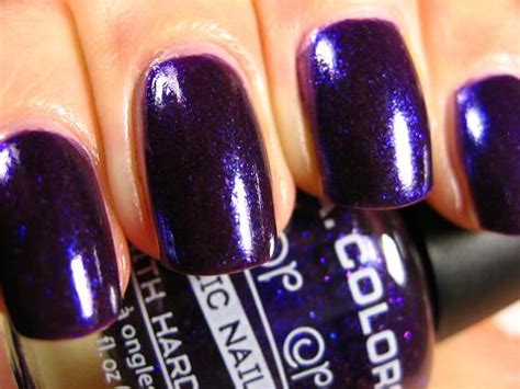 Right on the Nail: LA Colors Color Craze Metallic Polish Series: TCU Purple