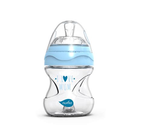 Nuvita | Anti-colic Baby Bottle | Clear/White | 150 ML