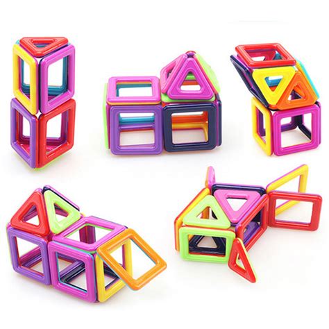 Magnetic Blocks Magnetic Building Set Magnetic Tiles Educational Toys for Baby/Kids 40 Pieces