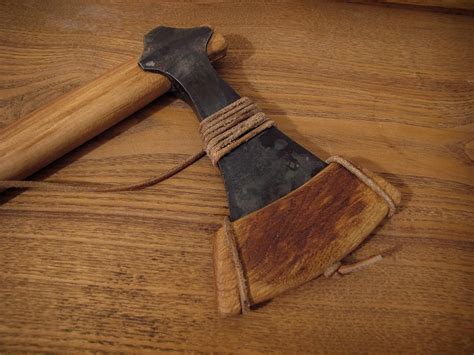 Pin on Wooden axe sheath