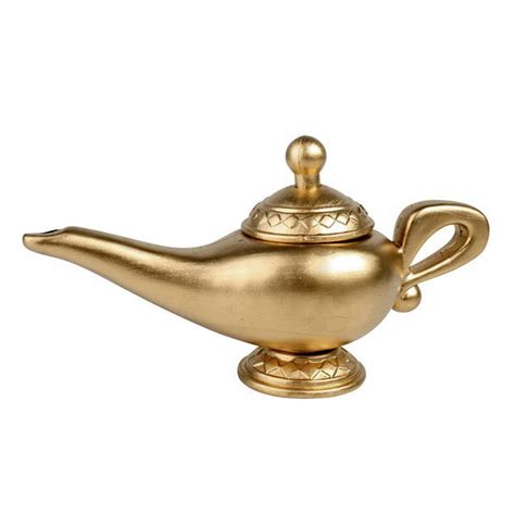 Gold Plastic Genie Lamp from Aladdin Magic Costume Play Prop | eBay