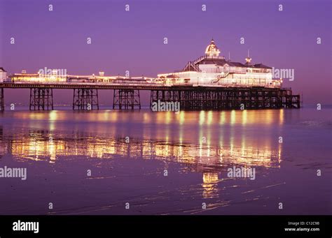 Eastbourne pier night hi-res stock photography and images - Alamy