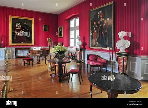 Interior Of Chateau D`Amboise France This Royal Castle Is Located In Amboise In The Loire Valley ...