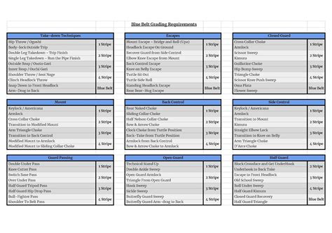 Denis Kelly MMA: My BJJ Class Grading Requirements - BJJ Melbourne