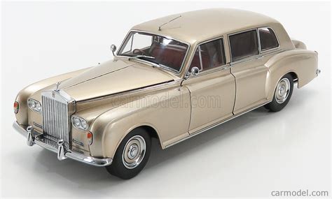 RLMODELS RR1006 Scale 1/18 | ROLLS ROYCE PHANTOM VI LIMOUSINE 1968 GOLD