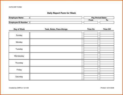 Job Work Format In Excel at geteverleighblog Blog