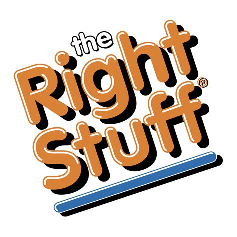 The Right Stuff Logo PNG Transparent & SVG Vector - Freebie Supply