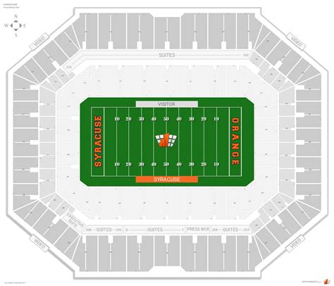 Carrier Dome (Syracuse) Seating Guide - RateYourSeats.com