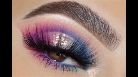 UNICORN EYE MAKEUP TUTORIAL - YouTube