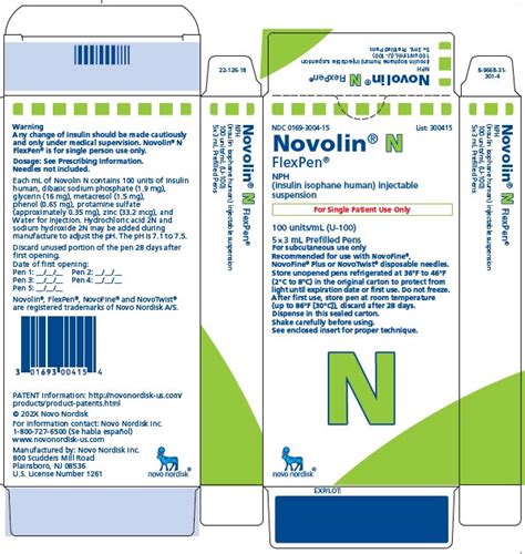 Novolin N: Package Insert - Drugs.com