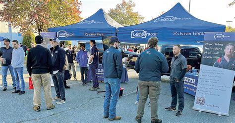 North Carolina's Leith staff recruits techs at Automobiles and Espresso ...