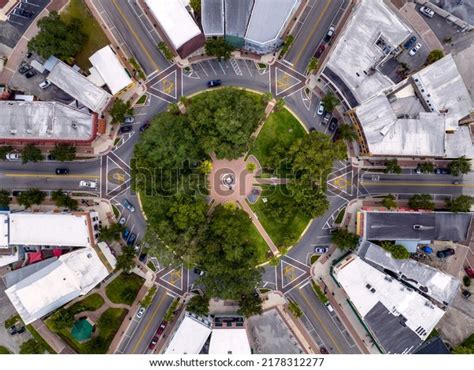 Aerial Topdown View Downtown Sebring Florida Stock Photo 2178312277 | Shutterstock