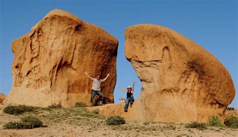 The Painted Rocks near Tafraoute, Morocco - Our Tour Motorhome Blog