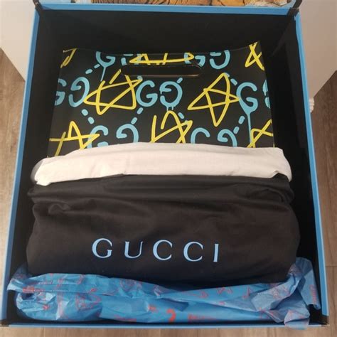 Gucci | Bags | Gucci Ghost Real Black Leather Graffiti Tote Bag | Poshmark