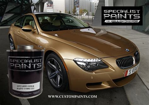 BMW Automotive: Ontario Gold - Paint Code U57 – Custom Paints UK and Europe