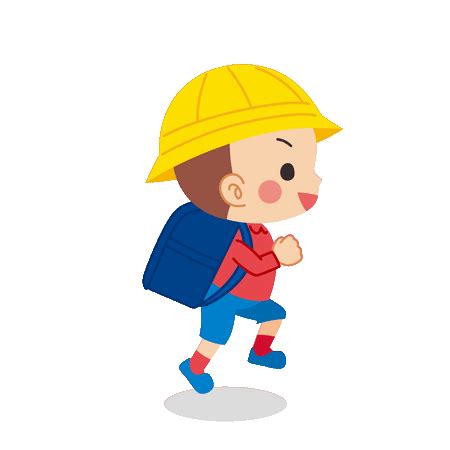 Boy going to school Animated Icon - Clip Art Library